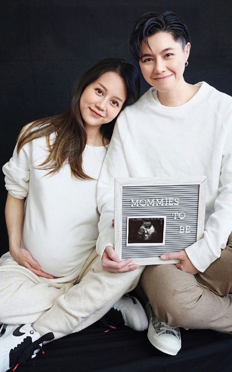 Mới đây, trên trang cá nhân, nữ diễn viên An Nguy thông báo tin vui đang mang thai con của cô và người yêu đồng giới Alex Nguyen.