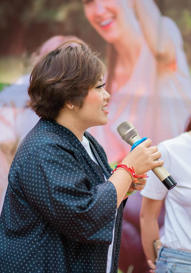 Từng không bận tâm đến ngoại hình vượt quá 100kg của mình nhưng Phương Anh bắt đầu ý thức thay đổi cân nặng sau khi bị khán giả chê mập quá trong một lần đi biểu diễn.