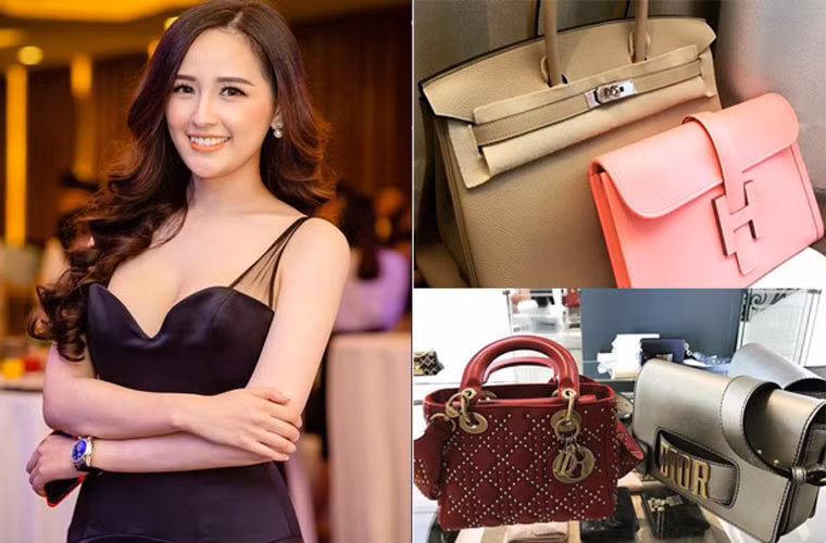 Ngoài sở hữu vài căn nhà cao cấp, xe sang, Hoa hậu Việt Nam 2006 còn sở hữu nhiều món đồ hiệu trị giá từ vài trăm triệu tới cả tỷ đồng.