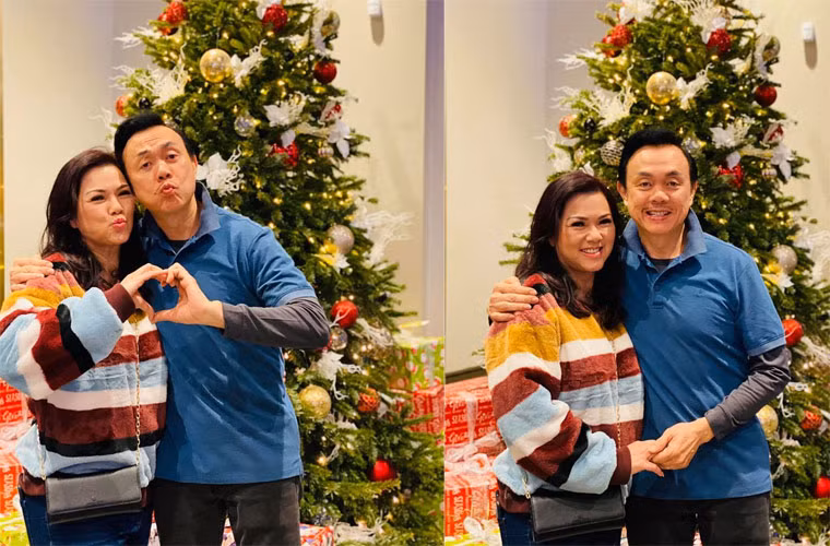 Nam danh hài sinh năm 1958 và vợ bên nhau đã hơn 30 năm nhưng tình cảm lúc nào cũng mặn nồng khiến nhiều đồng nghiệp phải ghen tị.