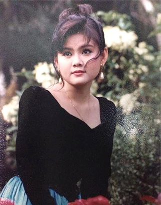 Nhan sắc thời con gái của nghệ sĩ Trinh Trinh.