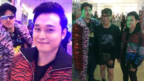 Quang Vinh luôn chọn cách giữ im lặng trong khi Lý Quý Khánh khẳng định đây là mối quan hệ bạn bè tri kỷ. Tuy vậy, lời giải thích này có vẻ khiến nhiều người chưa bằng lòng. Ảnh: FBNV.