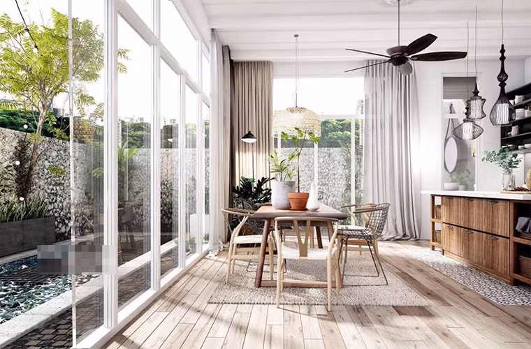 Căn biệt thự của Nguyệt Ánh ở Nhà Bè, TP.HCM, rộng 240m2, rất sang trọng và hiện đại. Nguyệt Ánh rao bán vì nhà rộng quá so với nhu cầu của 3 người gia đình cô.