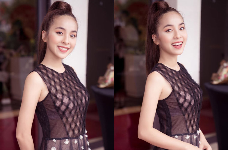 Sở hữu thân hình nhỏ nhắn, 1m55, nặng 44kg, nhưng Trần Vân vẫn rất thu hút ánh nhìn nhờ khuôn mặt xinh xắn.