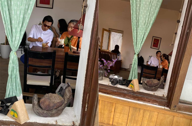 Hai diễn viên trẻ dính tin đồn "phim giả tình thật" khi cộng đồng mạng chia sẻ những hình ảnh hậu trường thân thiết của cặp đôi khi đóng phim "Nhà trọ Balanha".