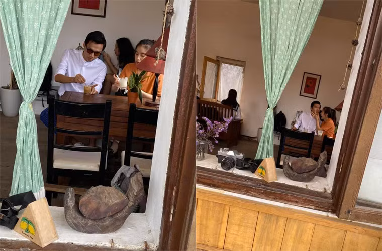 Hai diễn viên trẻ dính tin đồn "phim giả tình thật" khi cộng đồng mạng chia sẻ những hình ảnh hậu trường thân thiết của cặp đôi khi đóng phim "Nhà trọ Balanha".