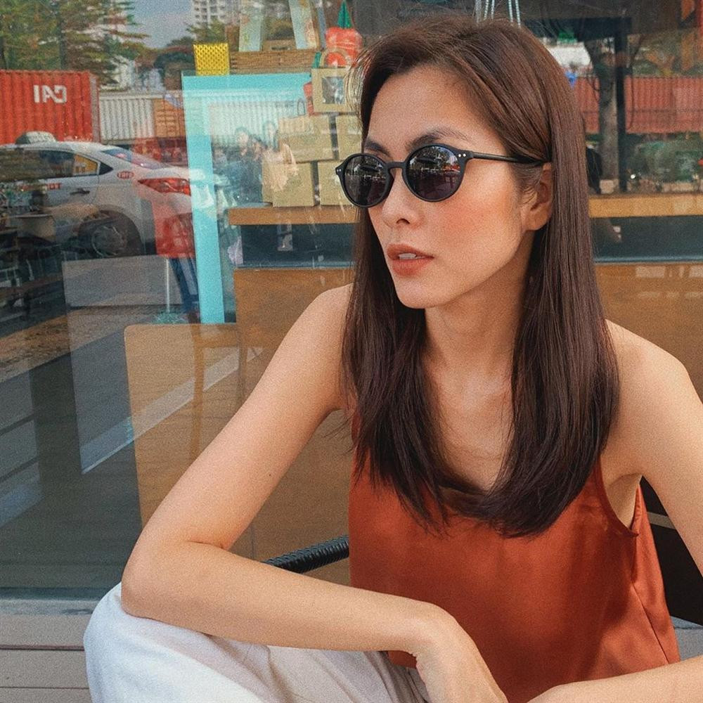 Thân hình gầy nhom của Tăng Thanh Hà trong những bức ảnh trước đó.