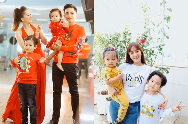 Gia đình đẹp như tranh vẽ của Khánh Thi - Phan Hiển.