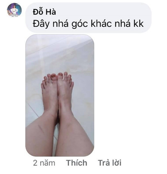 Có lẽ do đi làm ruộng nhiều nên bàn chân của Hoa hậu Việt Nam 2020 to và thô hơn so với bình thường.