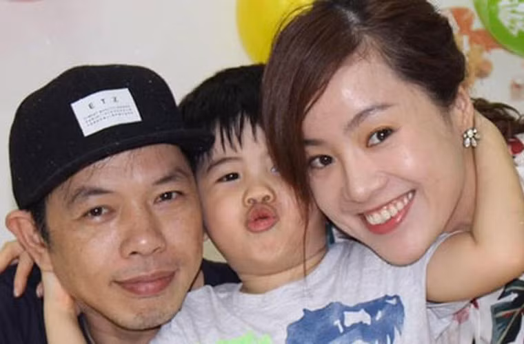 Gia đình hạnh phúc khiến Thái Hòa thấy hài lòng với cuộc sống mà anh đang có.