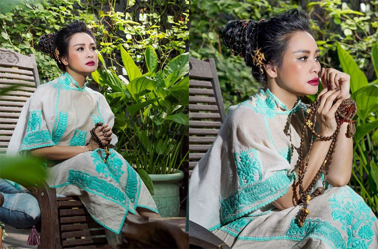 “Người đàn bà hát” sở hữu vẻ đẹp đầy mê hoặc, bí ẩn và dường như “sẵn sàng nổi loạn” bất cứ lúc nào.