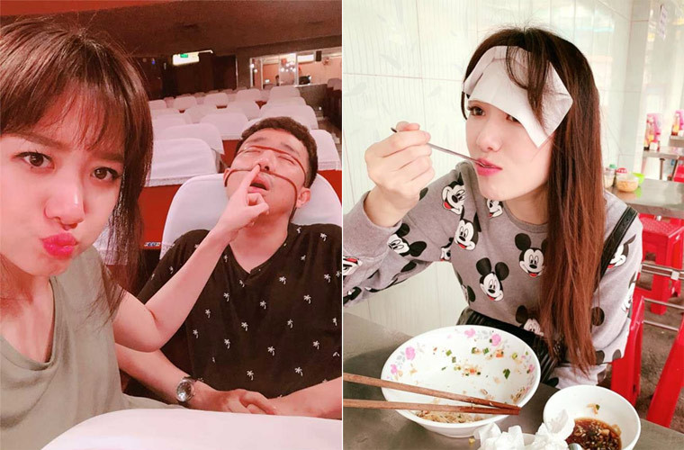 Chính bản thân Hari Won cũng tự nhận vợ chồng cô là “trời sinh một cặp”. Cả hai hợp nhau từ công việc, ăn uống tới cả những hành động “dìm hàng” nhau rất đáng yêu.