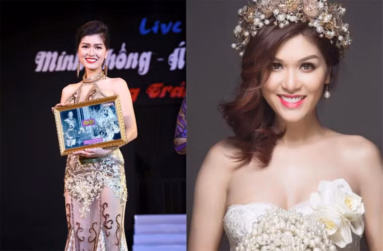 Hoa hau Oanh Yen 6 con van nong bong, chong dai gia cung nhu trung mong