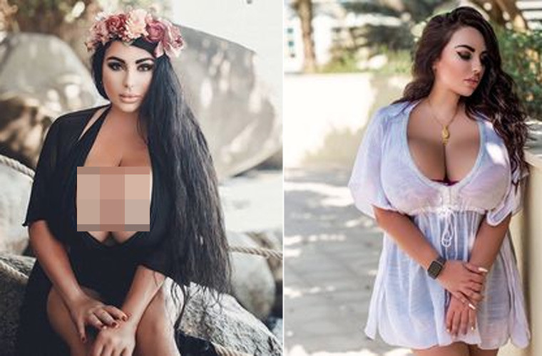 Với hơn 1 triệu người theo dõi trên hai tài khoản Instagram, Anastasia giờ đây đã có thể tự hào khoe vòng 1 khủng 34KK của mình.