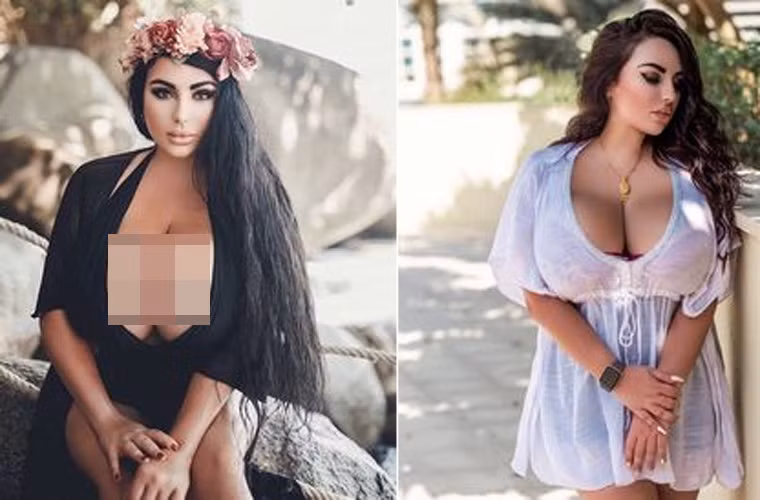 Với hơn 1 triệu người theo dõi trên hai tài khoản Instagram, Anastasia giờ đây đã có thể tự hào khoe vòng 1 khủng 34KK của mình.