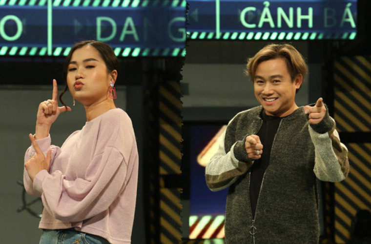 Trong chương trình “Chọn đâu cho đúng”, nữ diễn viên hài lại bị chê hành xử kém duyên khi liên tục chê bai ngoại hình của bạn chơi Hữu Tín.