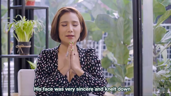 Cát Tường sau đó bắt bạn trai vào chùa quỳ lạy và thề sẽ bỏ thói bắt cá hai tay nhưng anh vẫn tái phạm. Nữ MC đã quyết định chấm dứt mối quan hệ này.