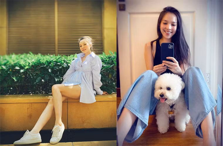 Nhìn Hiền Thục không ai nghĩ cô đã ngấp nghé tuổi 40 mà chỉ như thiếu nữ đôi mươi.