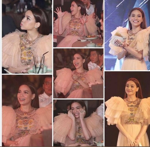 Sot anh Ho Ngoc Ha - Kim Ly bong hai con tao hinh trai tim-Hinh-2