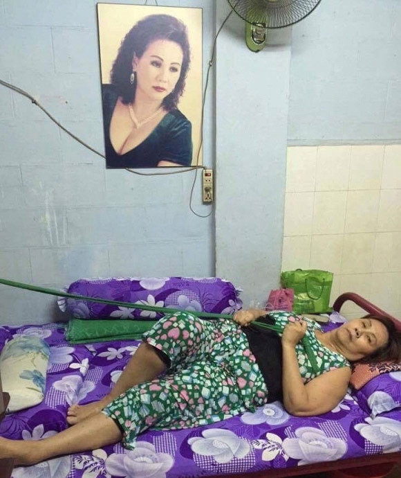 Năm 2016, nữ nghệ sĩ mắc thêm chứng bệnh Parkinson, phải buộc dây vào bụng mới lấy được đà để ngồi dậy. Bệnh tật ốm yếu nhưng nghệ sĩ Hoàng Lan không còn đủ tiền để trang trải cho việc mua thuốc men.