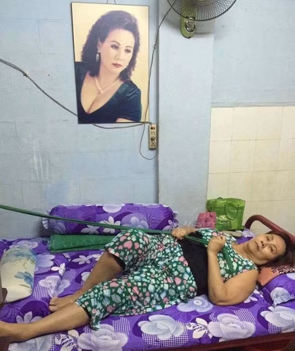 Năm 2016, nữ nghệ sĩ mắc thêm chứng bệnh Parkinson, phải buộc dây vào bụng mới lấy được đà để ngồi dậy. Bệnh tật ốm yếu nhưng nghệ sĩ Hoàng Lan không còn đủ tiền để trang trải cho việc mua thuốc men.