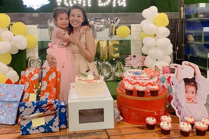 Tháng 8/2019, Mai Phương tổ chức bữa tiệc sinh nhật lần thứ 6 ấm cúng cho bé Lavie tại một nhà hàng khi sức khỏe của cô đã ổn hơn.