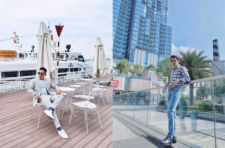 Hình ảnh sang chảnh của Phú Thịnh ngoài đời.