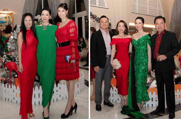 Hoa hậu Giáng My tổ chức tiệc Noel hoành tráng tại biệt thự triệu đô của cô. Khách mời toàn những người nổi tiếng như: Hoa hậu Hà Kiều Anh, Á hậu Vi Thị Đông, ca sĩ Hồng Nhung, vợ chồng diễn viên Chi Bảo…