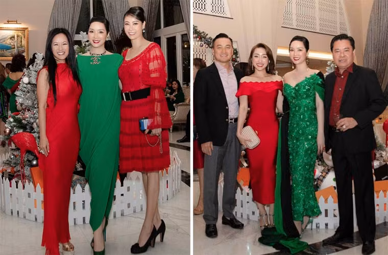 Hoa hậu Giáng My tổ chức tiệc Noel hoành tráng tại biệt thự triệu đô của cô. Khách mời toàn những người nổi tiếng như: Hoa hậu Hà Kiều Anh, Á hậu Vi Thị Đông, ca sĩ Hồng Nhung, vợ chồng diễn viên Chi Bảo…