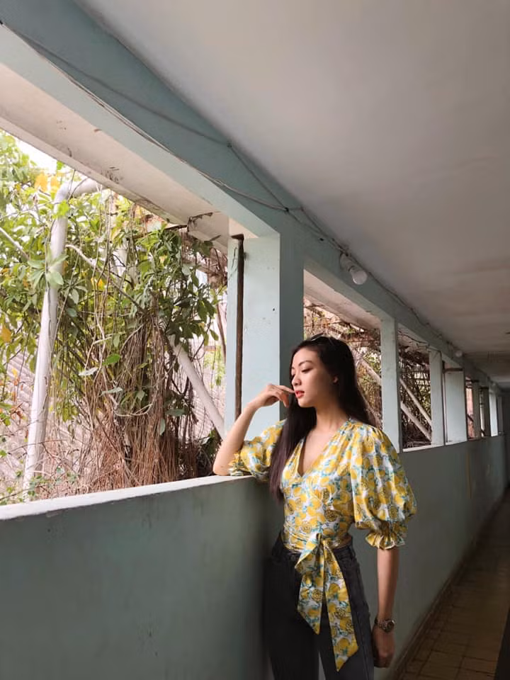 Em Bi nhận được nhiều lời khen và sự ủng hộ khi thi nhan sắc.