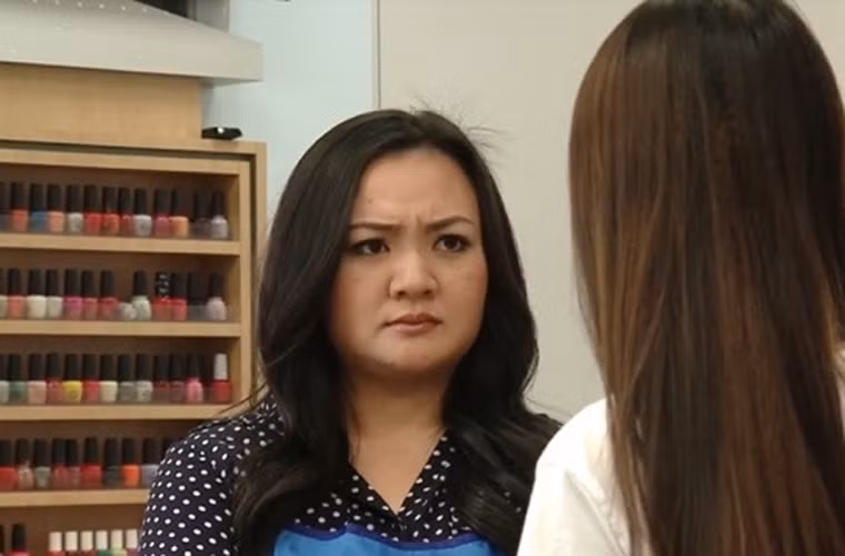 Sau khi sinh con đầu lòng, Xuân Mai tham gia bộ phim “Cali mùa hoa vàng” (ảnh).