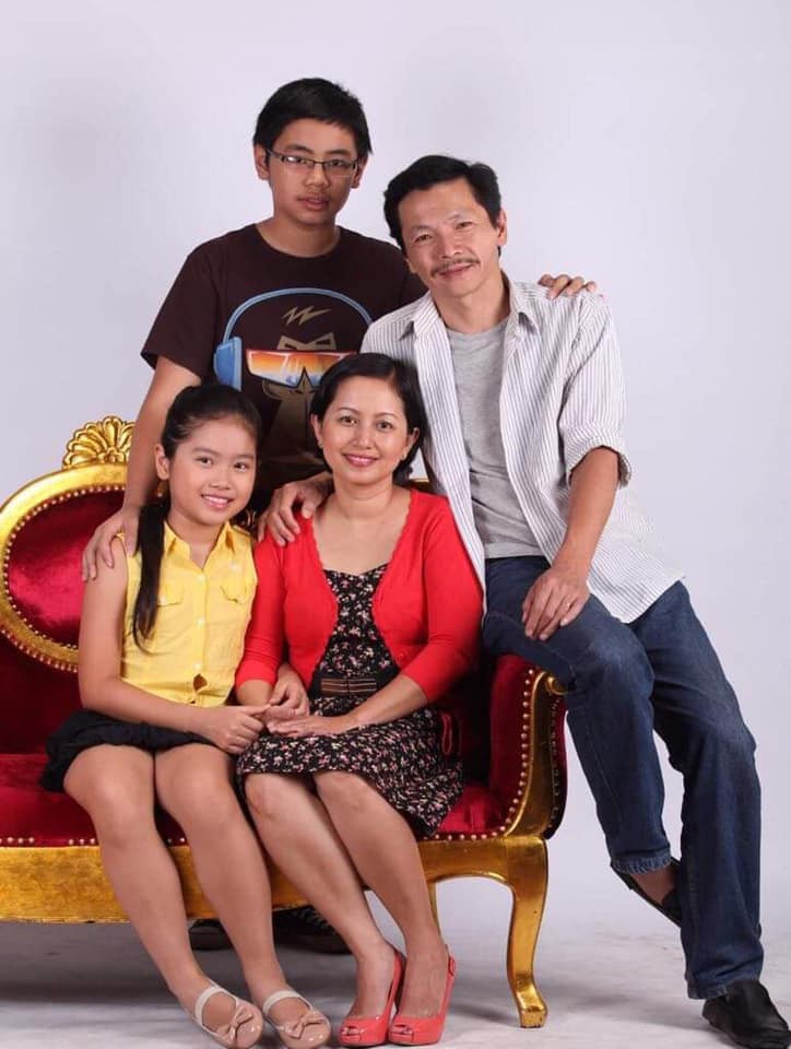 Không chỉ thành công trong nghiệp diễn, "ông bố quốc dân" Trung Anh còn có một cuộc sống viên mãn bên gia đình.