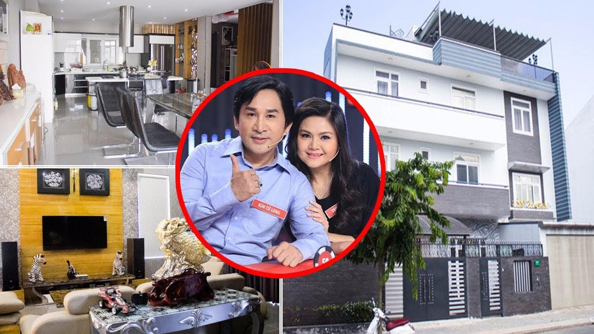 Kim Tử Long hạnh phúc bên vợ trẻ và hai con trong biệt thự triệu đô đẹp mê ly ở TP.HCM.