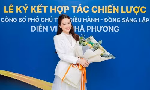 Lo anh Nha Phuong la Pho Chu tich cong ty doanh thu 1,5 ty/ thang