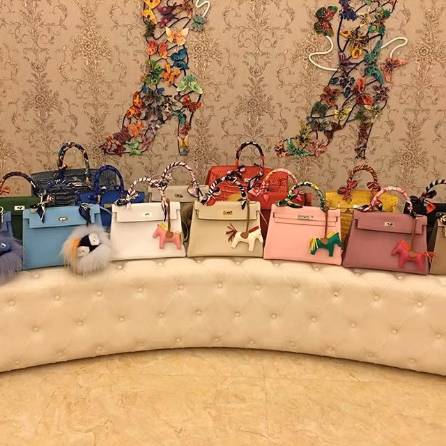 Đây chỉ là một phần nhỏ trong bộ sưu tập túi Hermes của Lý Nhã Kỳ.