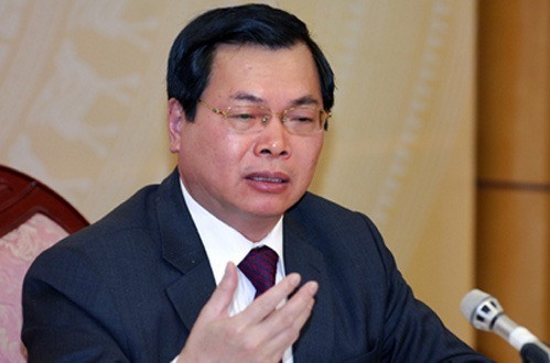 Cuu Bo truong Vu Huy Hoang “do toi