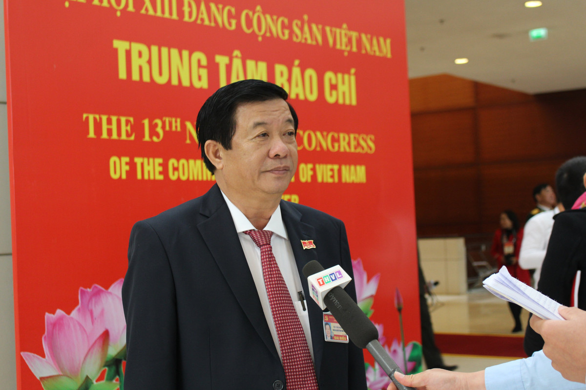 Dai hoi Dang lan thu XIII: Niem tin va khat vong hien thuc hoa Bao cao chinh tri-Hinh-2