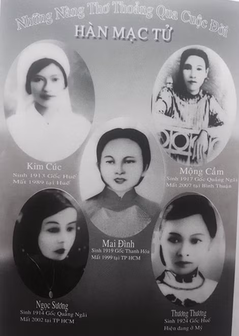 Một bóng hồng lướt qua đời Hàn Mặc Tử là Thương Thương. Trong những ngày cô đơn, thi sĩ nhận được một bức thư đề tên người gửi là Thương Thương. Chàng đã đem lòng say đắm người trong mộng, đặt cho nàng biệt danh Người lụa bến Sông Hương. Tuy hai người không gặp mặt nhưng tình yêu đó đã chắp cánh cho những vở kịch thơ ngọt ngào như Duyên kỳ ngộ, Quần tiên hội...