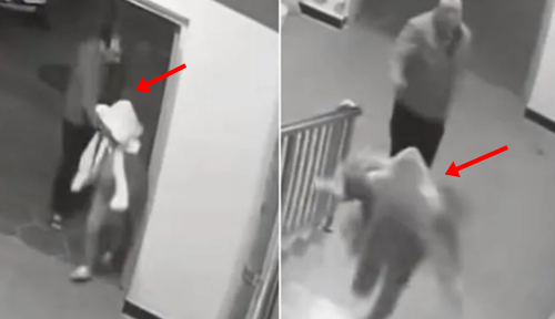 Gap bat coc ngay duoi nha, be gai lam dieu ai cung phuc