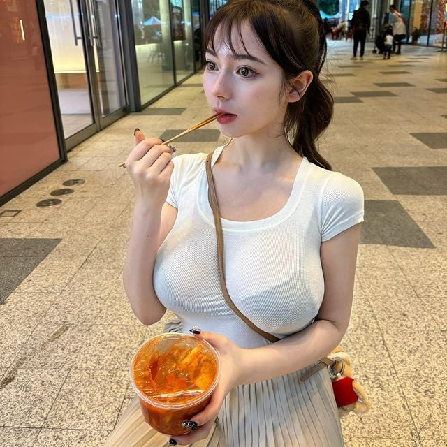 Lý do là bởi mọi người cho rằng Thư Thư mặc quá hở hang, thiếu vải so với độ tuổi của mình.