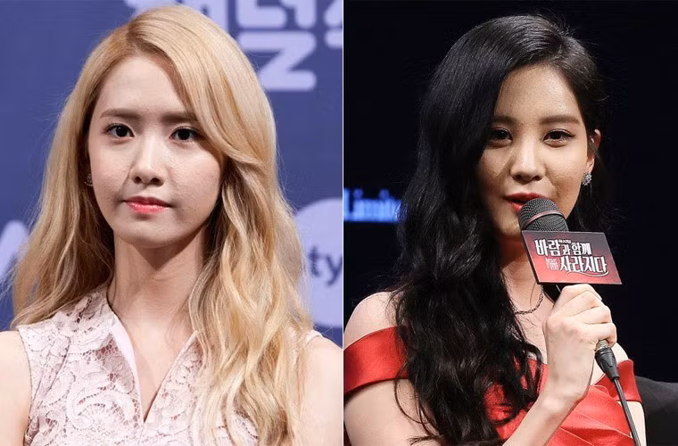 Mặc dù được trang điểm kỹ càng nhưng khi bị chụp cận mặt và không có hiệu ứng ánh sáng hay photoshop, cả hai Yoona và Seohyun đều lộ nhược điểm. Khuôn mặt sần sùi của Yoona và Seohyun đã khiến fan sốc nặng.