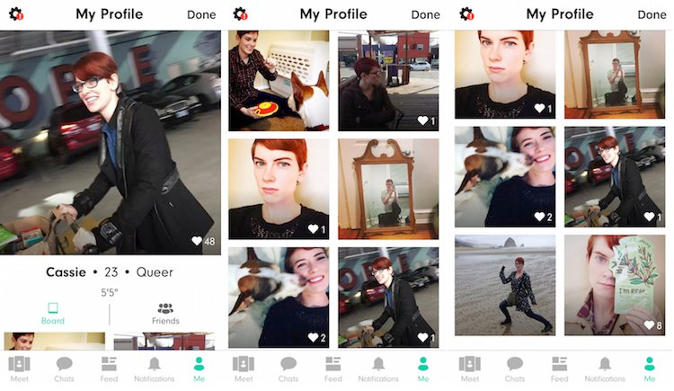 8. HER. Thời điểm hiện tại, cộng đồng LGBTQ đã khá công khai, HER xuất hiện như một ứng dụng kết đôi dành riêng cho cồng đồng này. Điều này cũng khá hợp lý vì tính đặc tù riêng của ứng dụng sẽ dễ dàng đáp ứng hơn nhu cầu tất yếu của đông đảo người dùng.