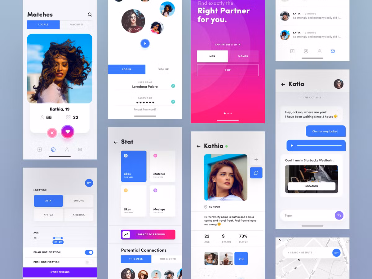 10. Match. Match có phiên bản miễn phí, nhưng nhìn chung là bạn cần đăng ký trả phí để được sử dụng ứng dụng một cách trọn vẹn. Đó là sự nôn nao từ những ngày đầu hẹn hò trực tuyến, khi trả tiền làm thành viên có nghĩa là bạn nghiêm túc về việc ổn định với sự ”tương hợp” lâu dài. Mặc dù vậy vẫn có nhiều ứng dụng hẹn hò khác miễn phí nhưng cũng đắng để chi trả một khoản tiền cho việc tìm một cuộc hẹn chất lượng thông qua Match.