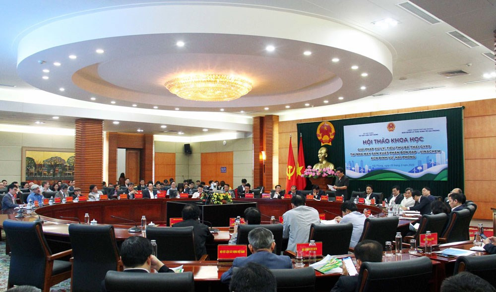 Sau Hội thảo, Ban Quản lý Khu kinh tế Hải Phòng sẽ có báo cáo cụ thể với UBND thành phố để thành phố tiếp tục chỉ đạo các ngành tiếp tục nghiên cứu giải pháp. 