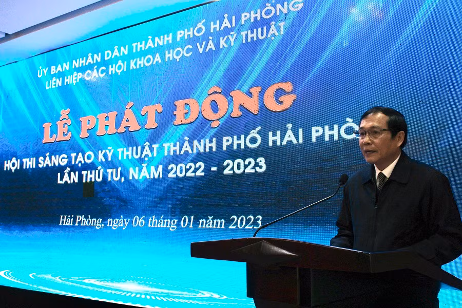 Phat dong Hoi thi Sang tao ky thuat TP Hai Phong lan thu 4
