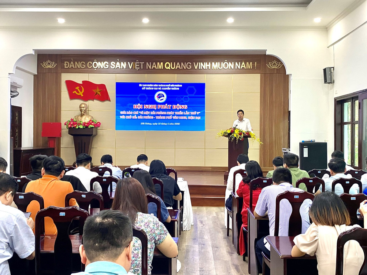 Giải báo chí “Vì một Hải Phòng phát triển” năm 2023 có gì mới? Giai bao chi “Vi mot Hai Phong phat trien” nam 2023 co gi moi?