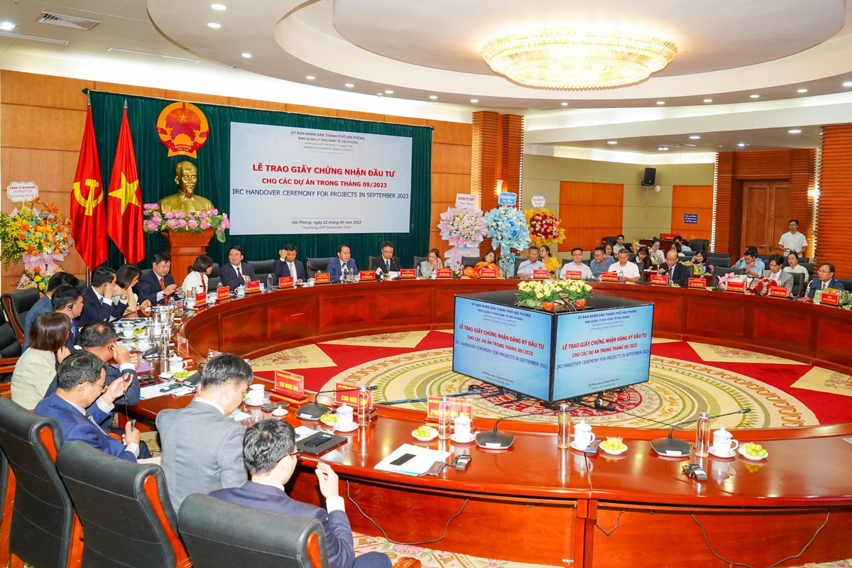 Them 1,3 ty USD von nuoc ngoai vua duoc dau tu vao Hai Phong