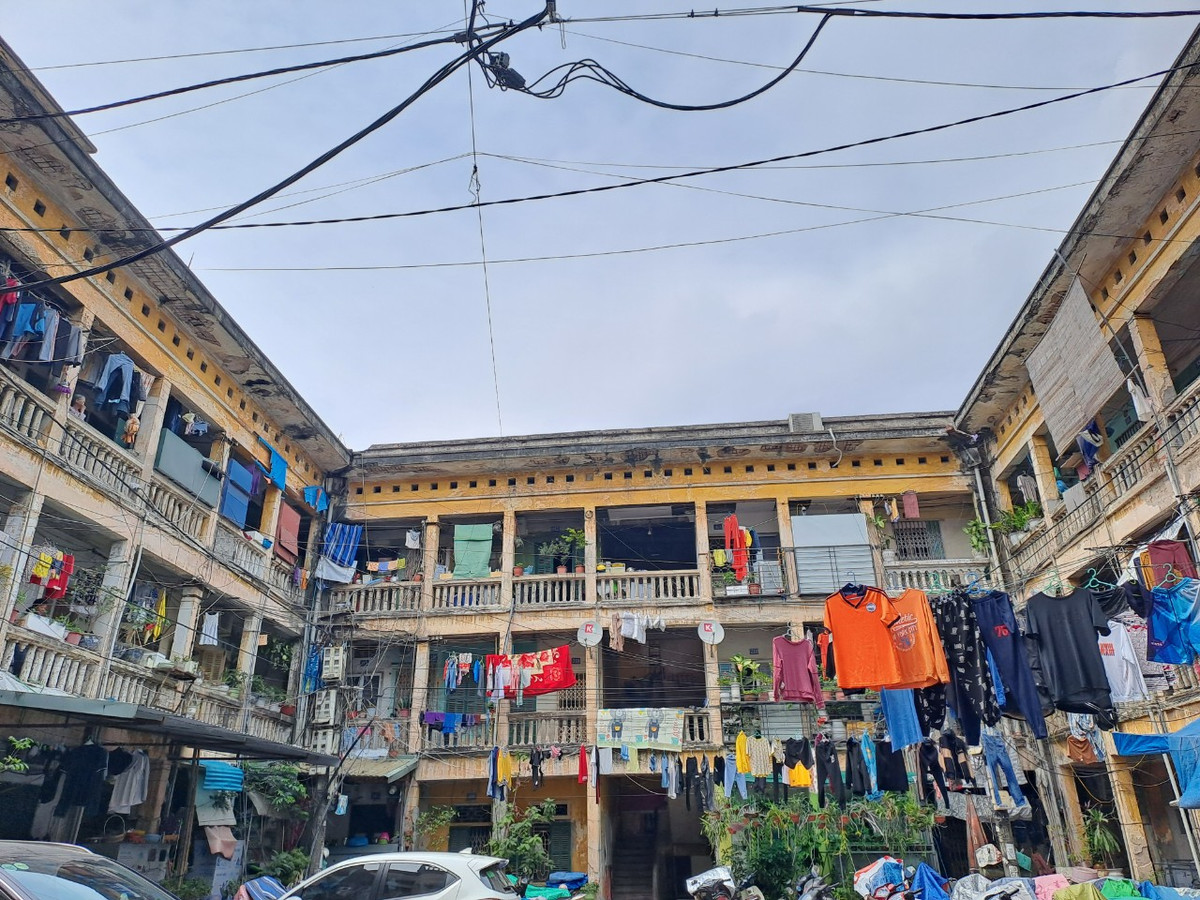 Hai Phong: Mat an mat ngu song trong khu tap the xuong cap nghiem trong