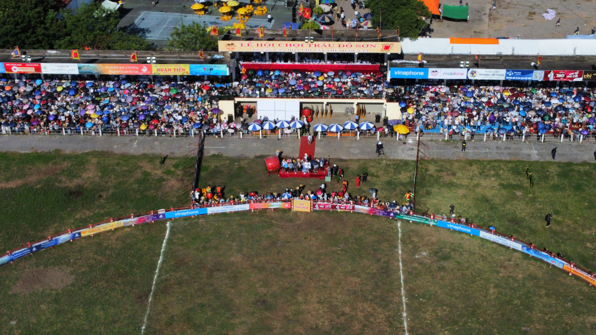 Hang van nguoi chen chan tai Le hoi choi trau Do Son-Hinh-8