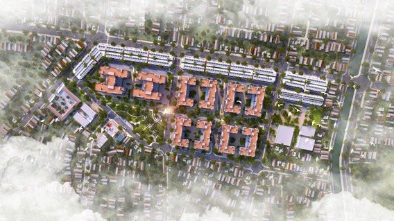 Khu nhà ở thương mại diện tích khoảng 13.063m2, quy mô khoảng 163 căn hộ, cao 07 tầng. Hạ tầng kỹ thuật trên khu đất 16,91 ha (gồm cả khu tái định cư tại chỗ có diện tích 8.100m2) với các hạng mục: đường giao thông, cấp nước, thoát nước, cấp điện, chiếu sáng, phòng cháy chữa cháy, vườn hoa cây xanh...và kết nối với hệ thống hạ tầng kỹ thuật, hạ tầng xã hội tại các khu dân cư lân cận.